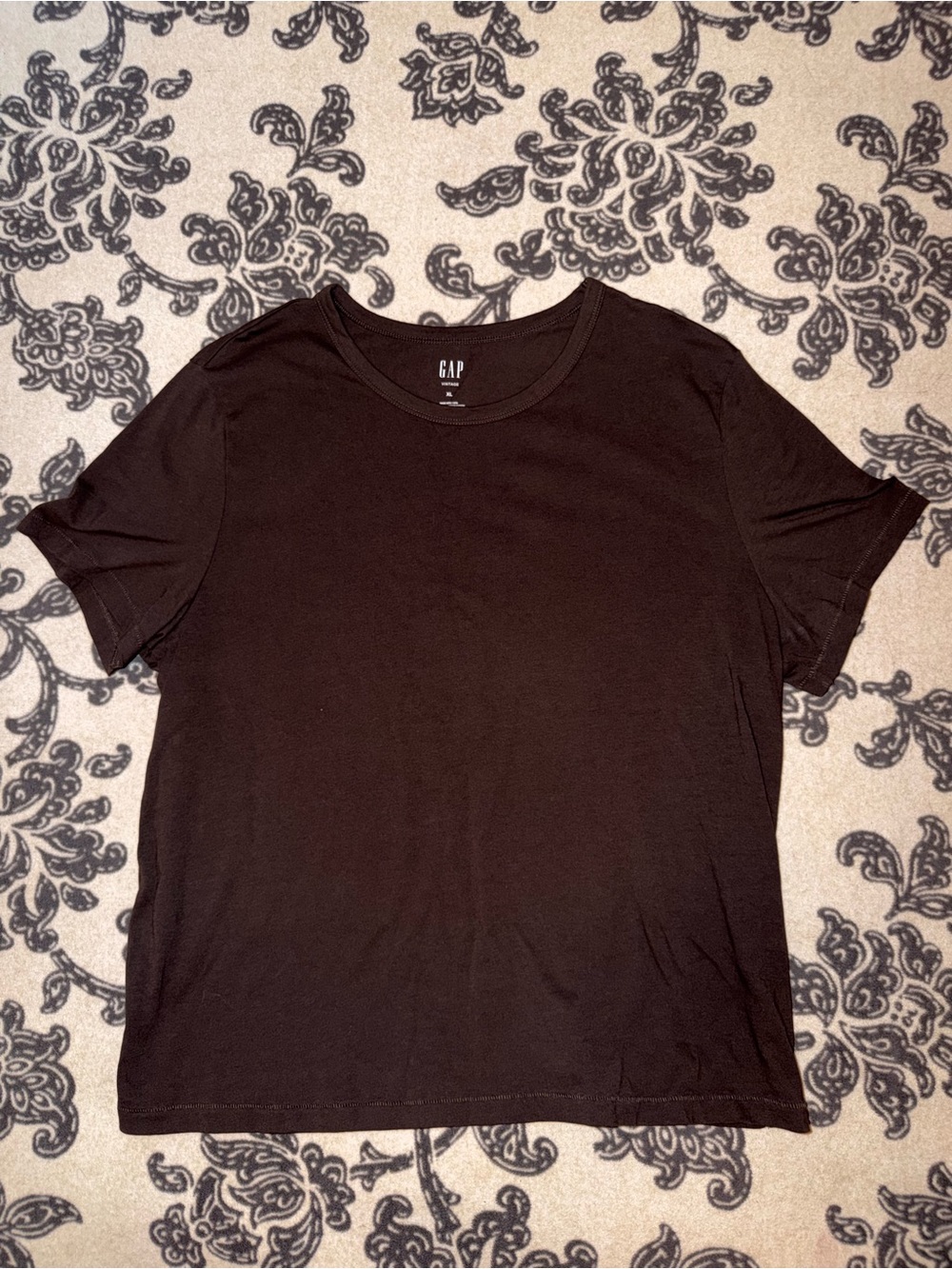 Gap Classic Brown Crew Neck T-Shirt